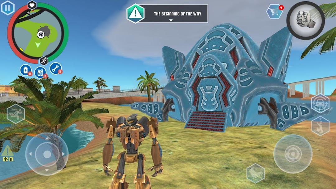 Robot Shark mod apk screenshot 8