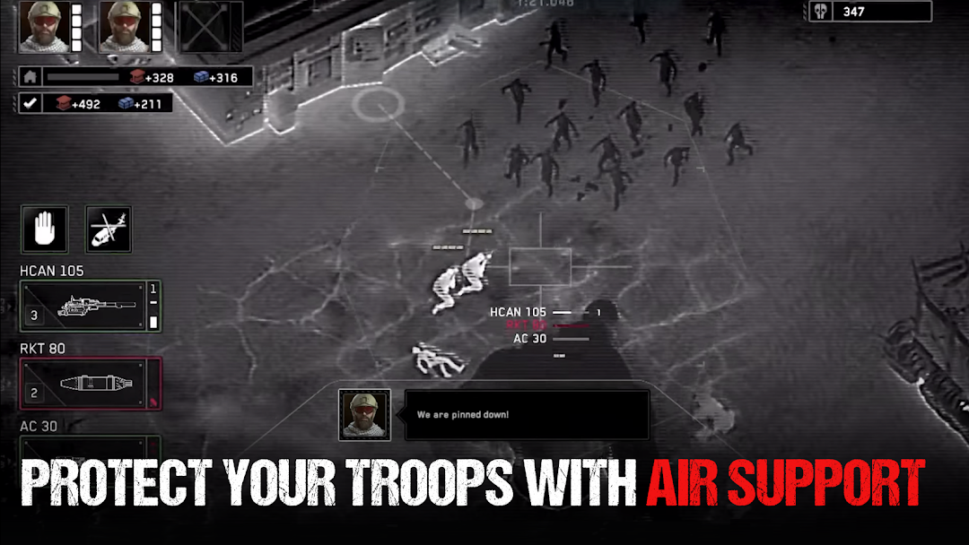 Zombie Gunship Survival: AC130 mod apk screenshot 3