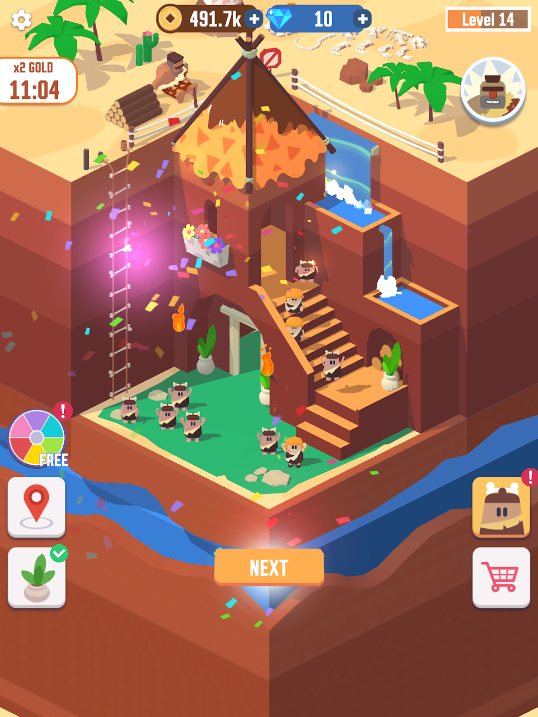 Idle Digging mod apk screenshot 8