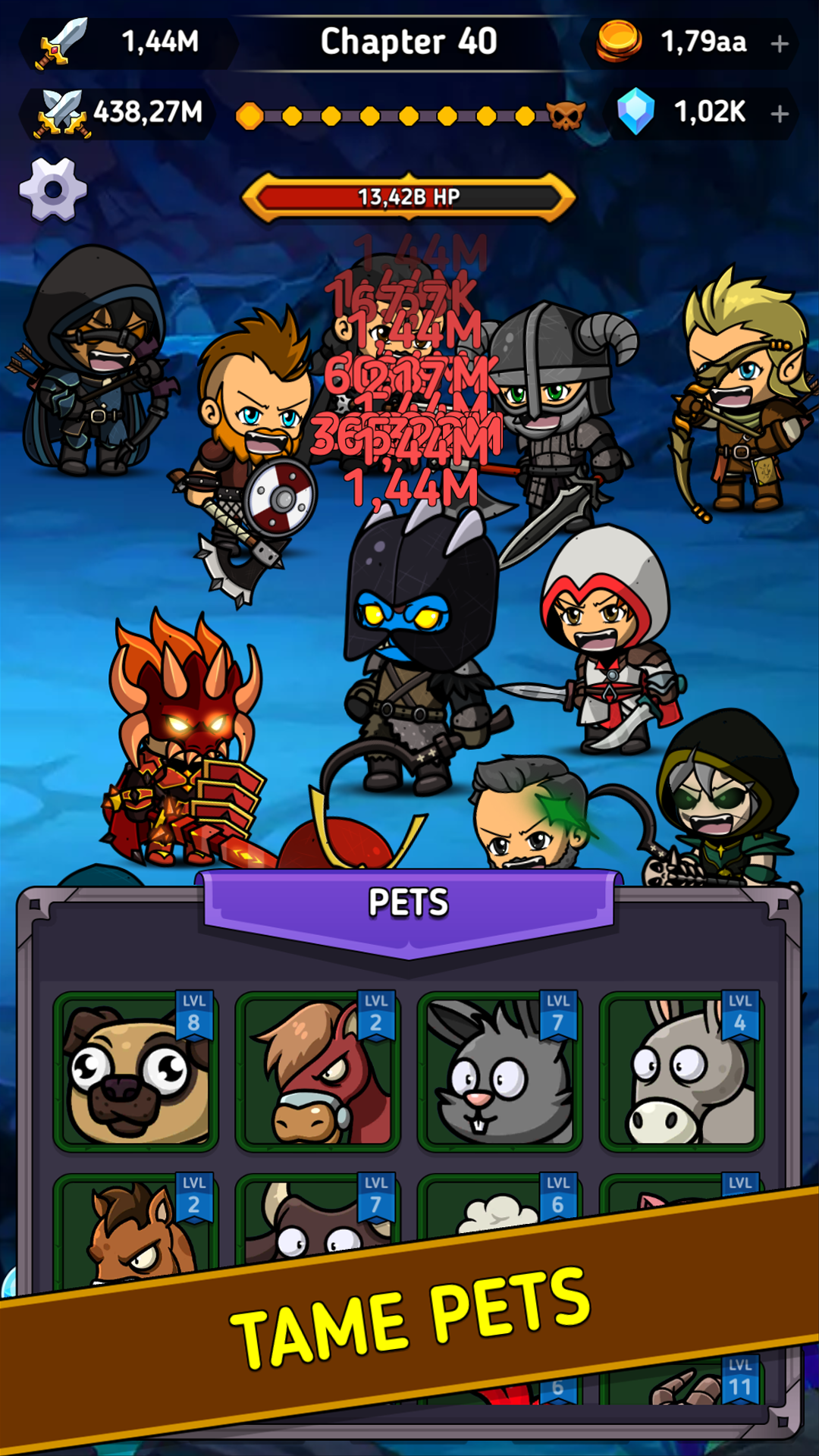 Tap Hero Clicker: Idle RPG mod apk screenshot 6