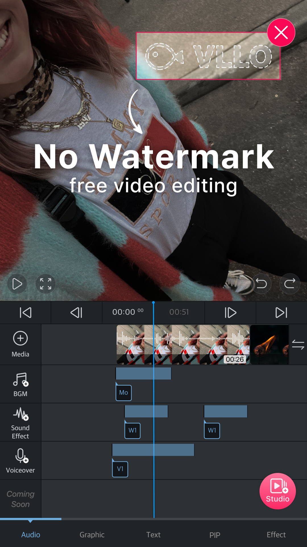 VLLO - Video Editor Vlog Edits mod apk screenshot 1