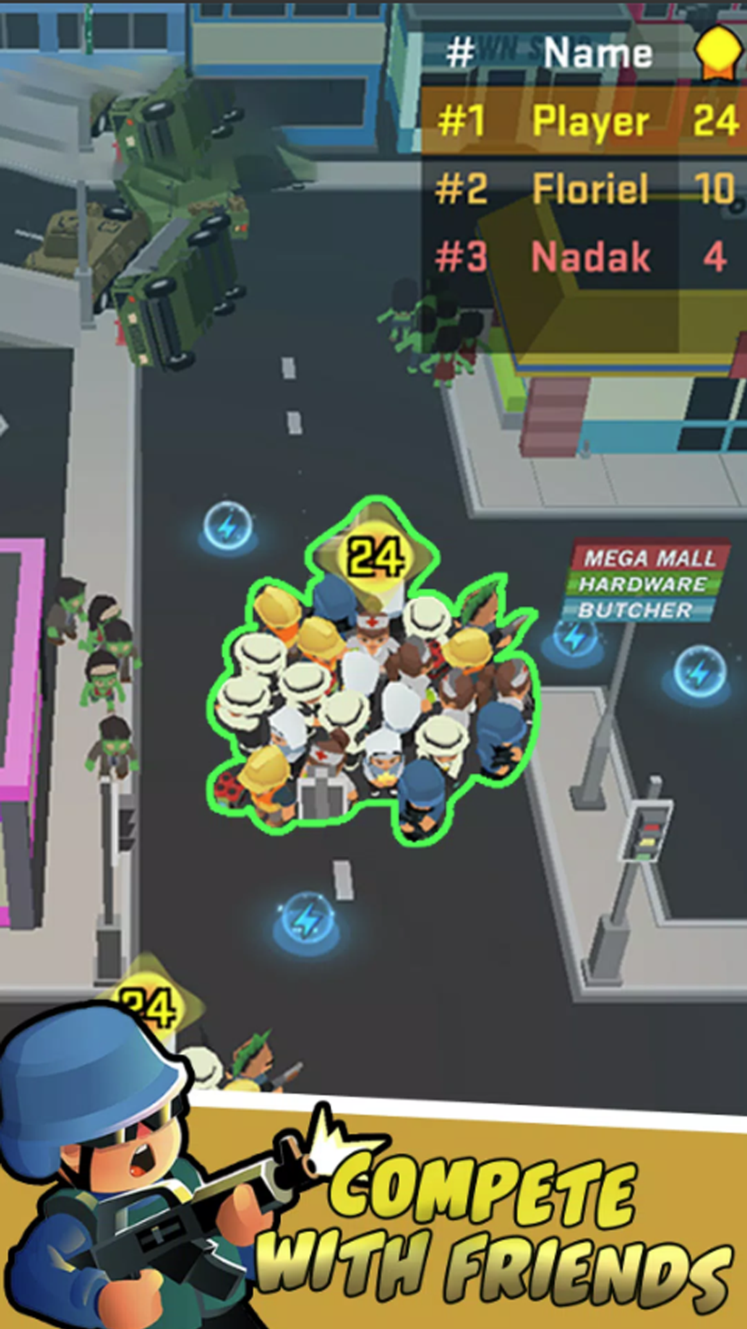 Zombie Warrior : Survivors mod apk screenshot 6