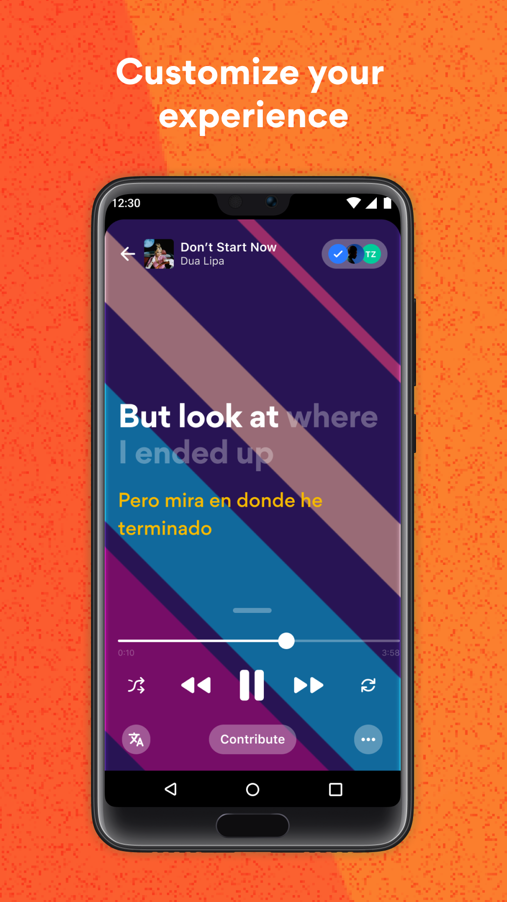Musixmatch: lyrics finder mod apk screenshot 6