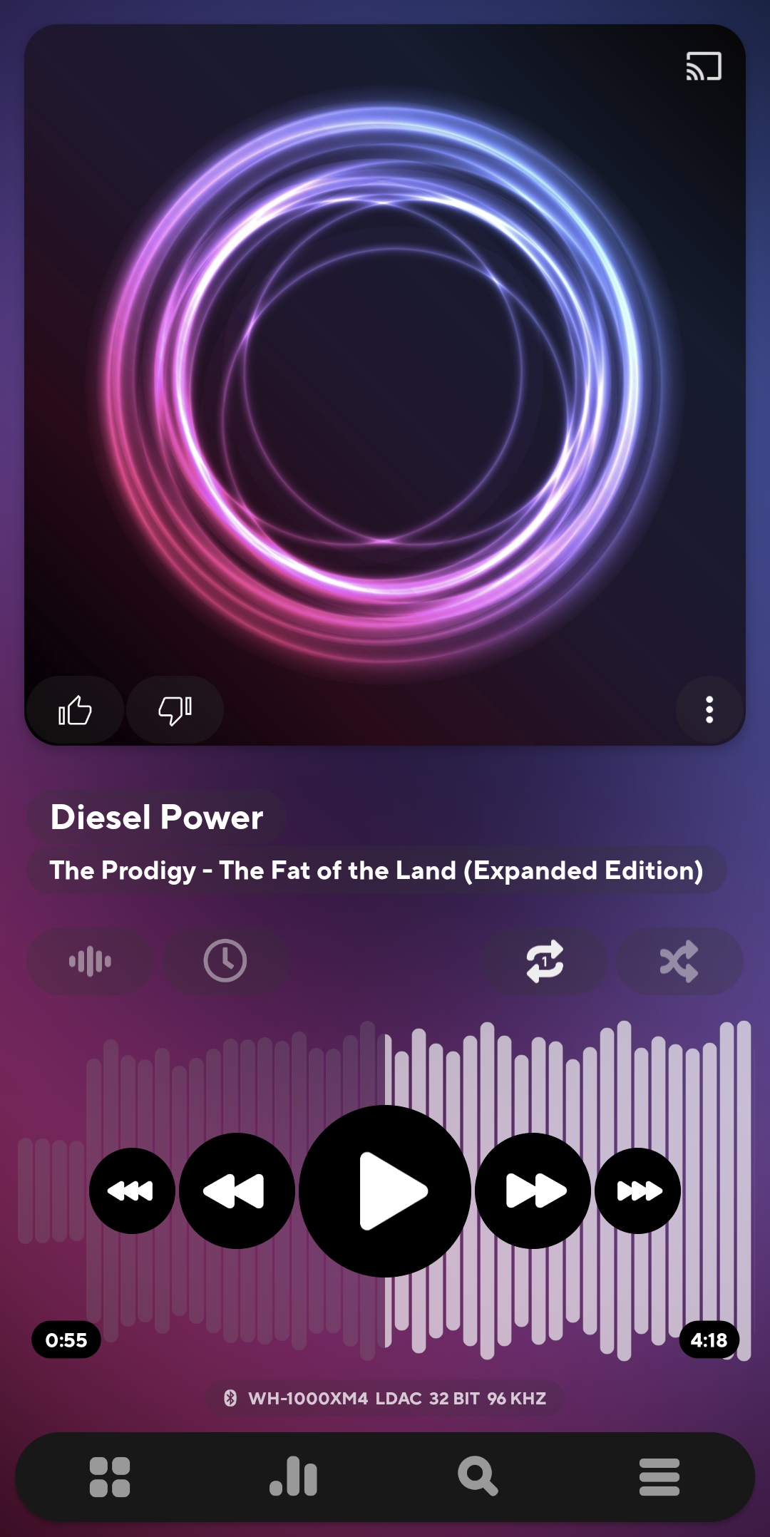 Poweramp Music Player mod apk screenshot 1