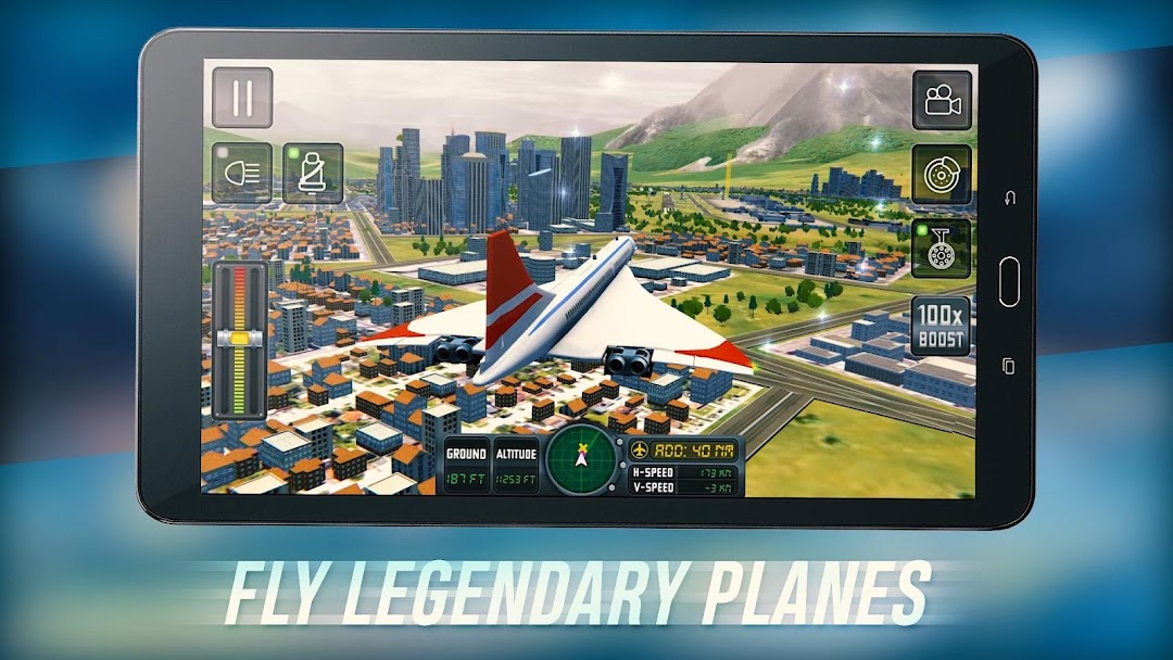 Airplane Flight Simulator EVO mod apk screenshot 8
