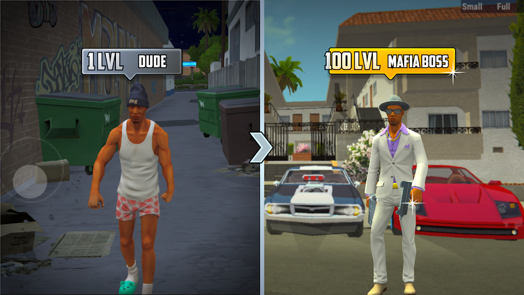 Gangs Town Story mod apk screenshot 6
