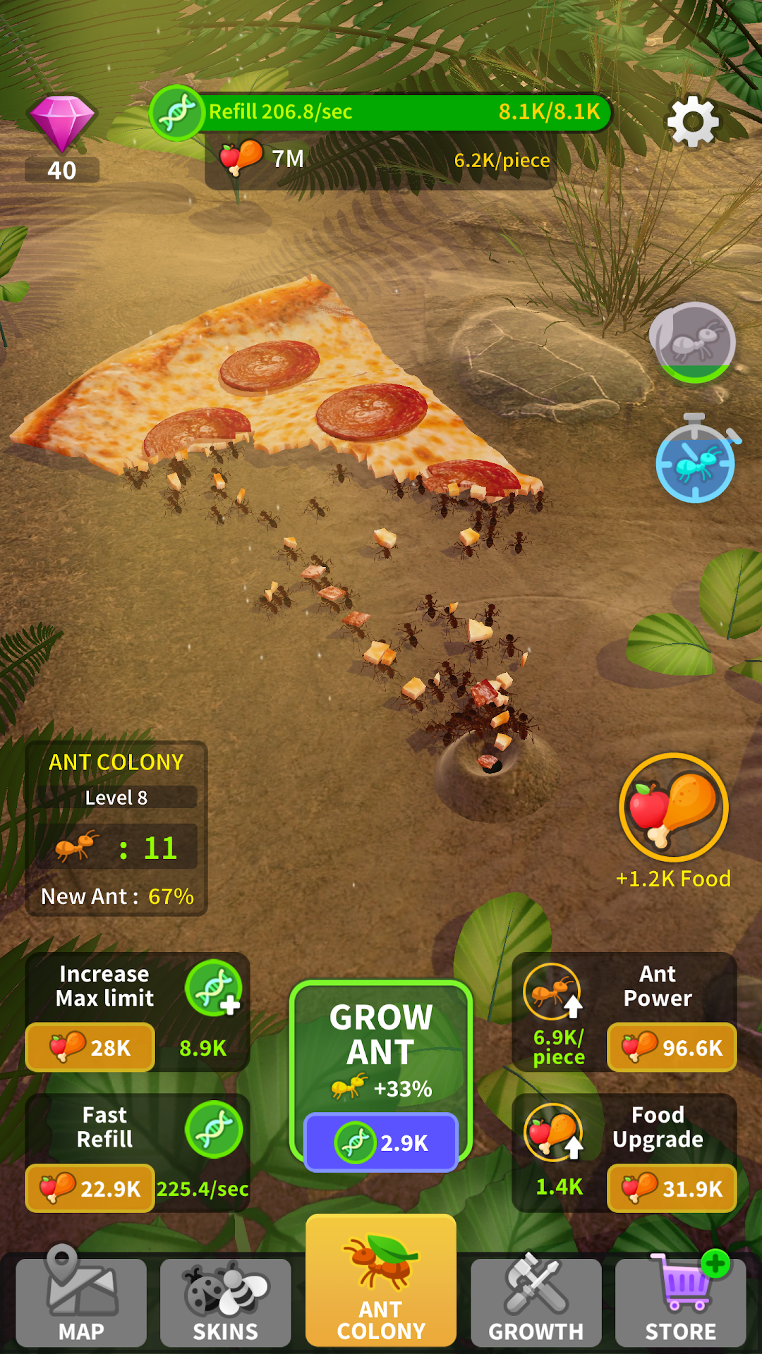 Little Ant Colony - Idle Game mod apk screenshot 2
