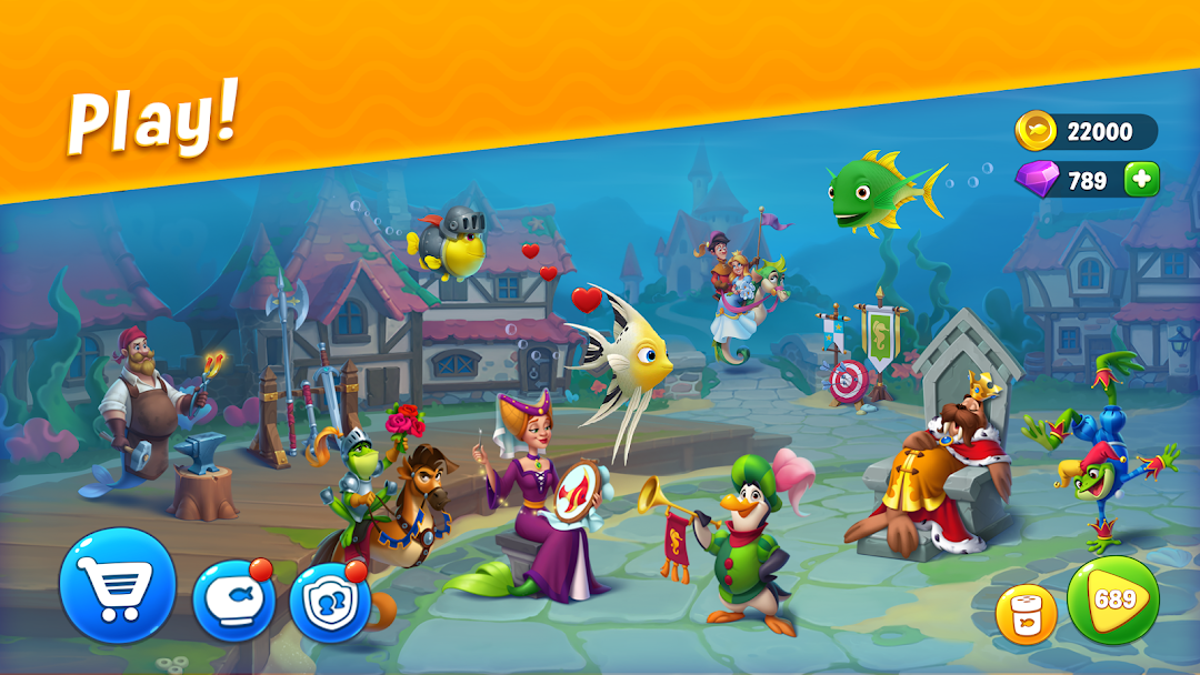 Fishdom mod apk screenshot 2