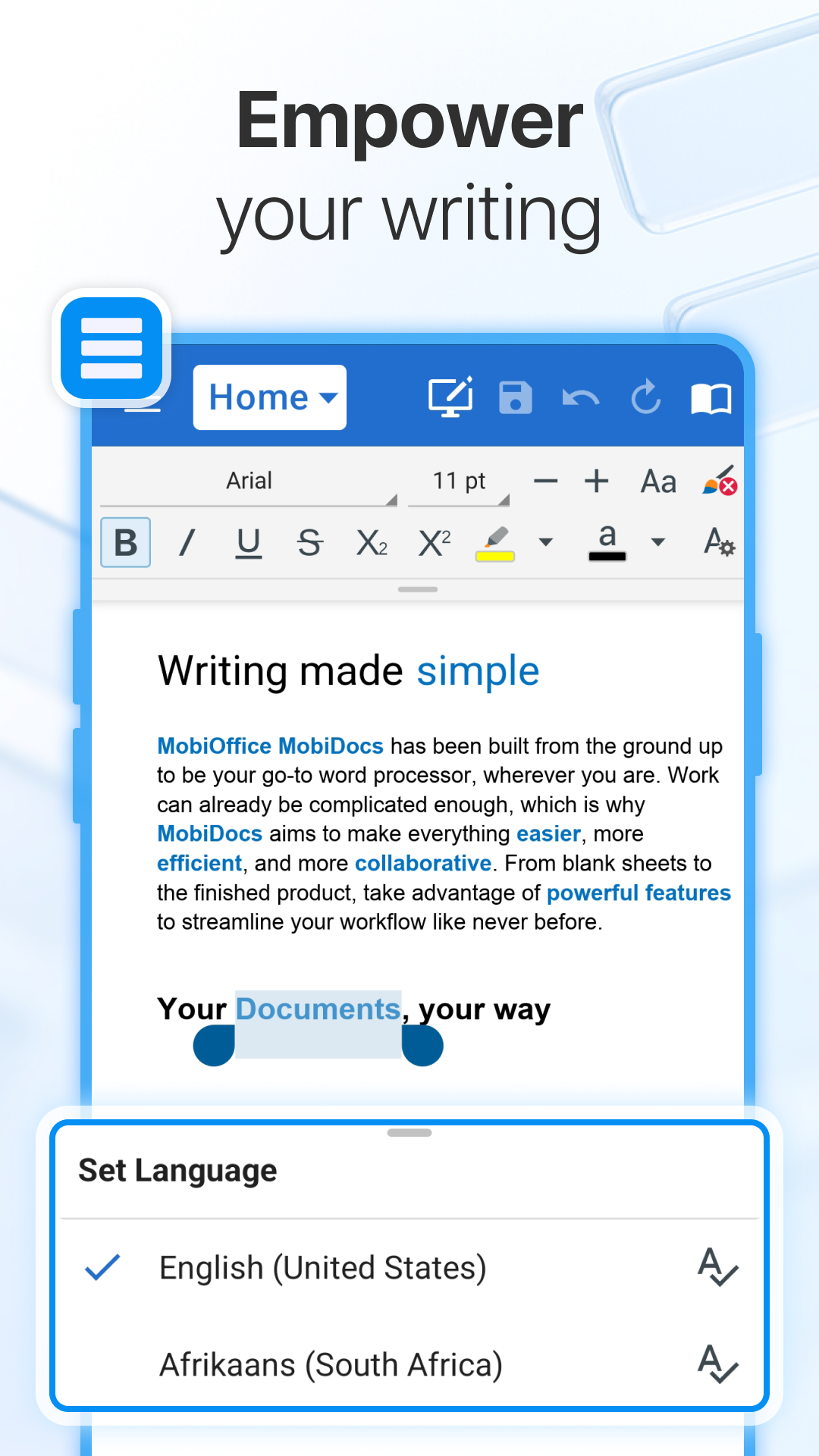 MobiOffice: Word, Sheets, PDF mod apk screenshot 3