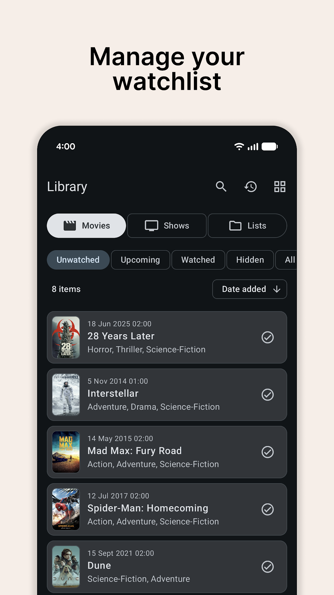 Cinexplore: TV & Movie Tracker mod apk screenshot 3