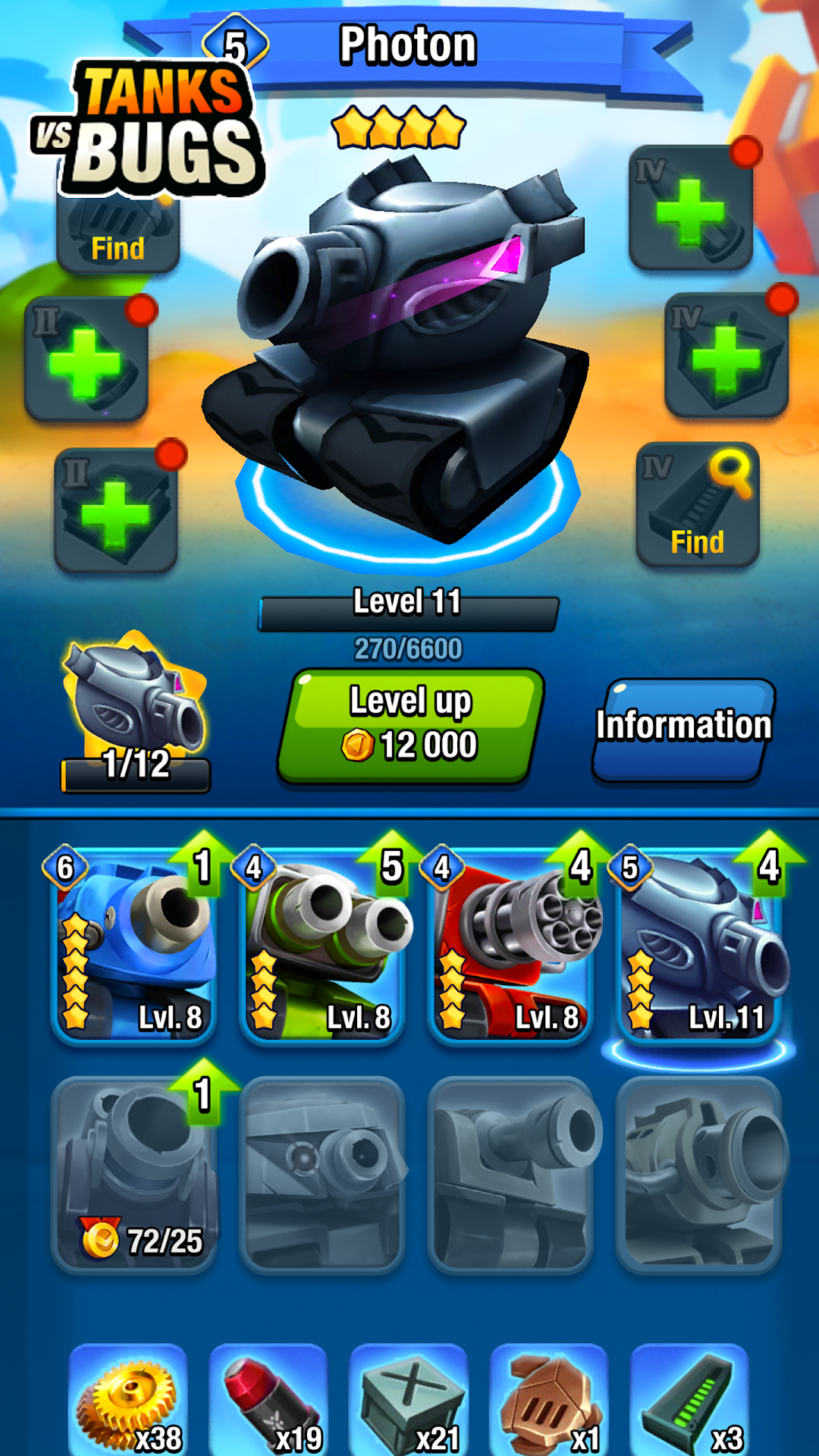 Tanks vs Bugs mod apk screenshot 4