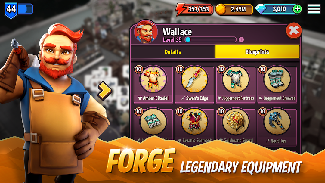 Shop Titans: Crafting Tycoon mod apk screenshot 2