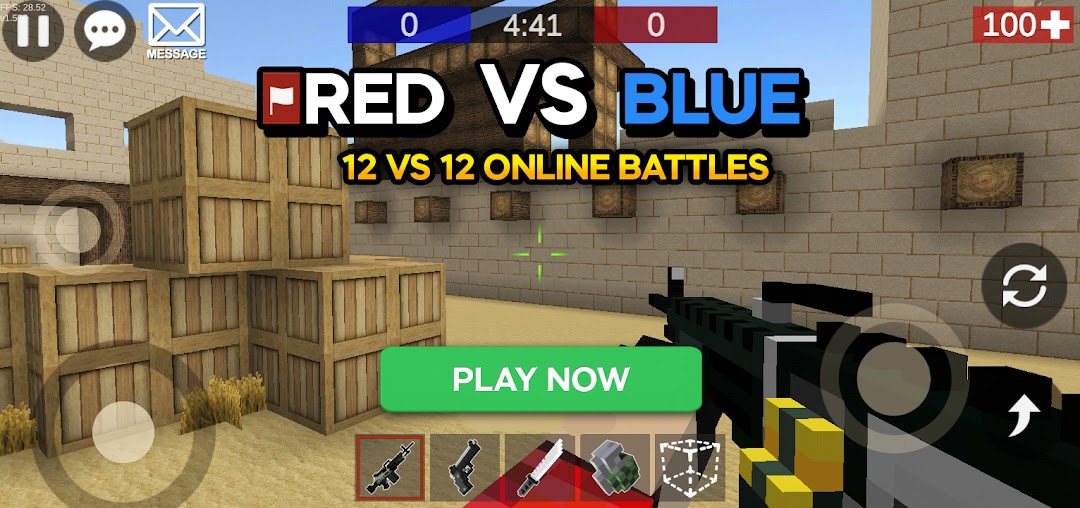 Pixel Combats 2: Gun games PvP mod apk screenshot 1