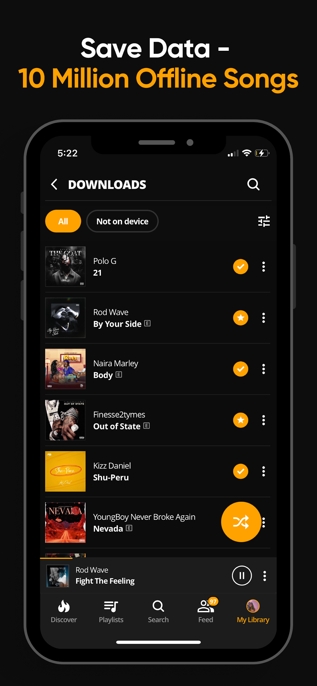 Audiomack: Music Downloader mod apk screenshot 2