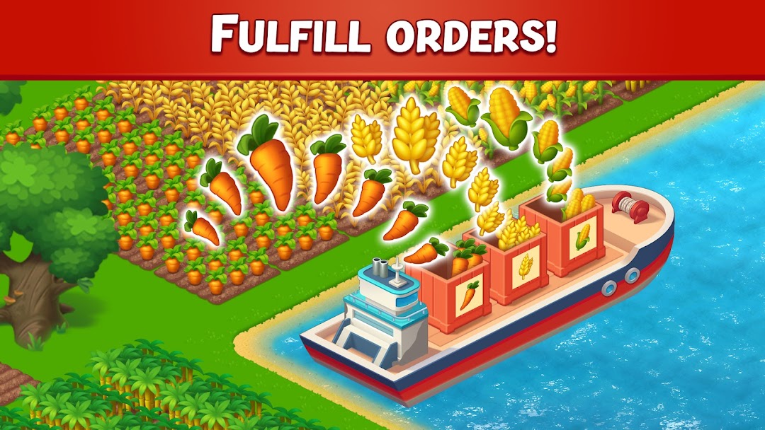 Farm City: Farming & Building mod apk screenshot 3