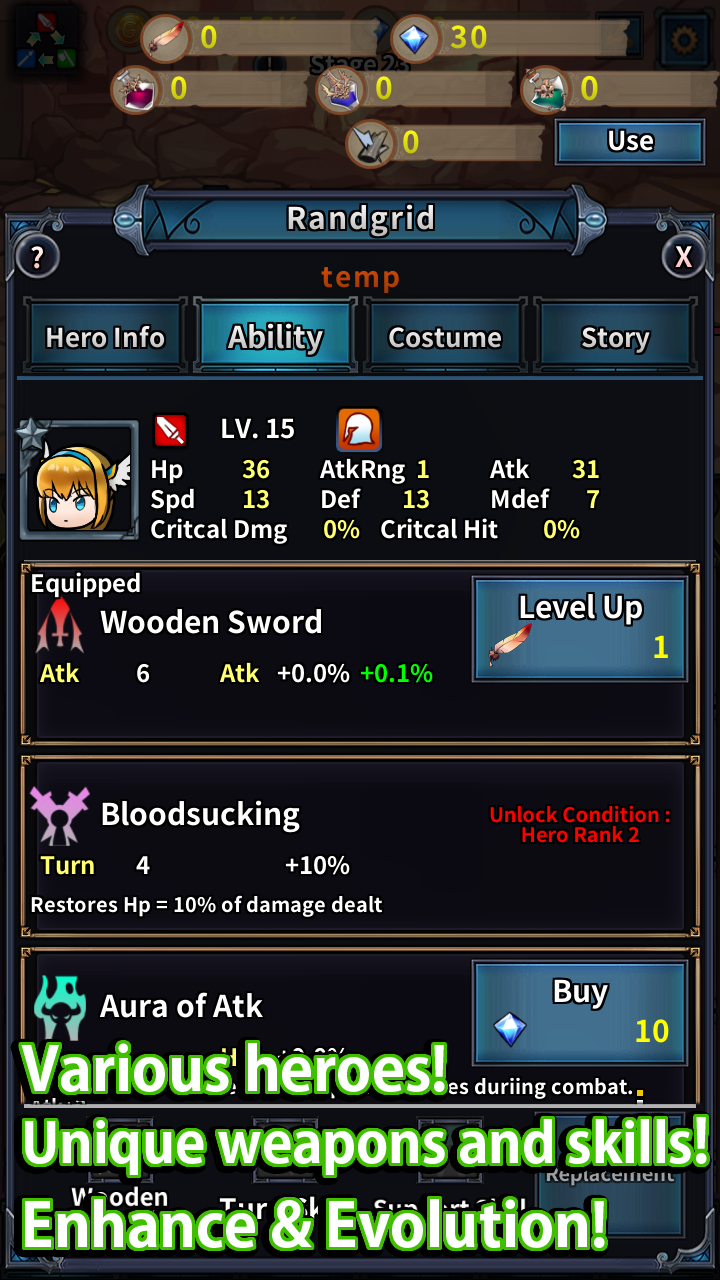 Rebirth Heroes mod apk screenshot 4