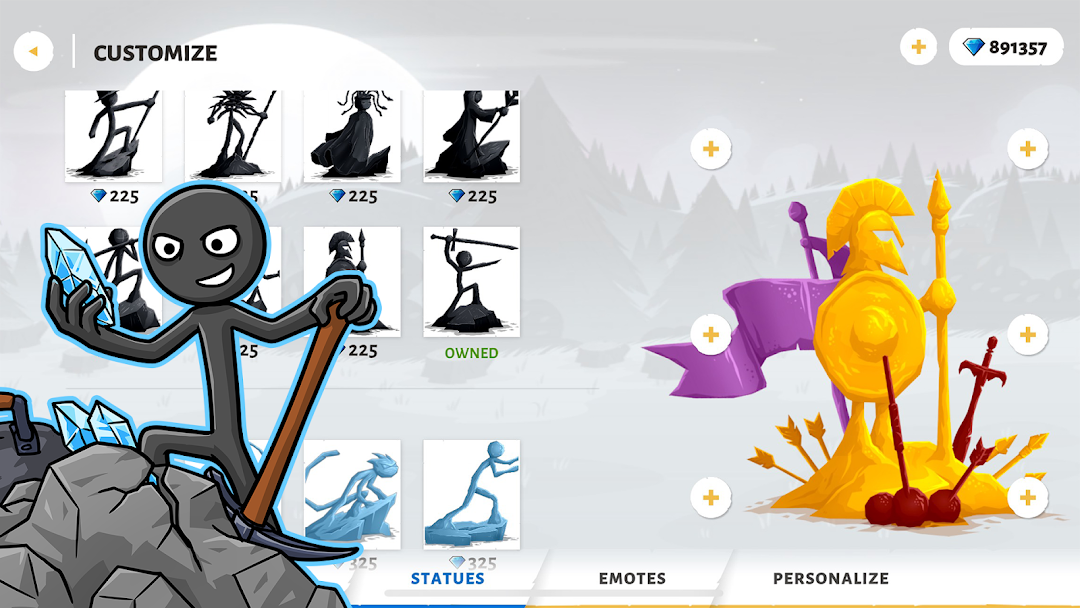 Stick War: Saga mod apk screenshot 4