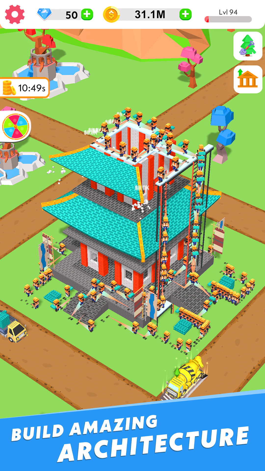 Idle Construction 3D mod apk screenshot 4
