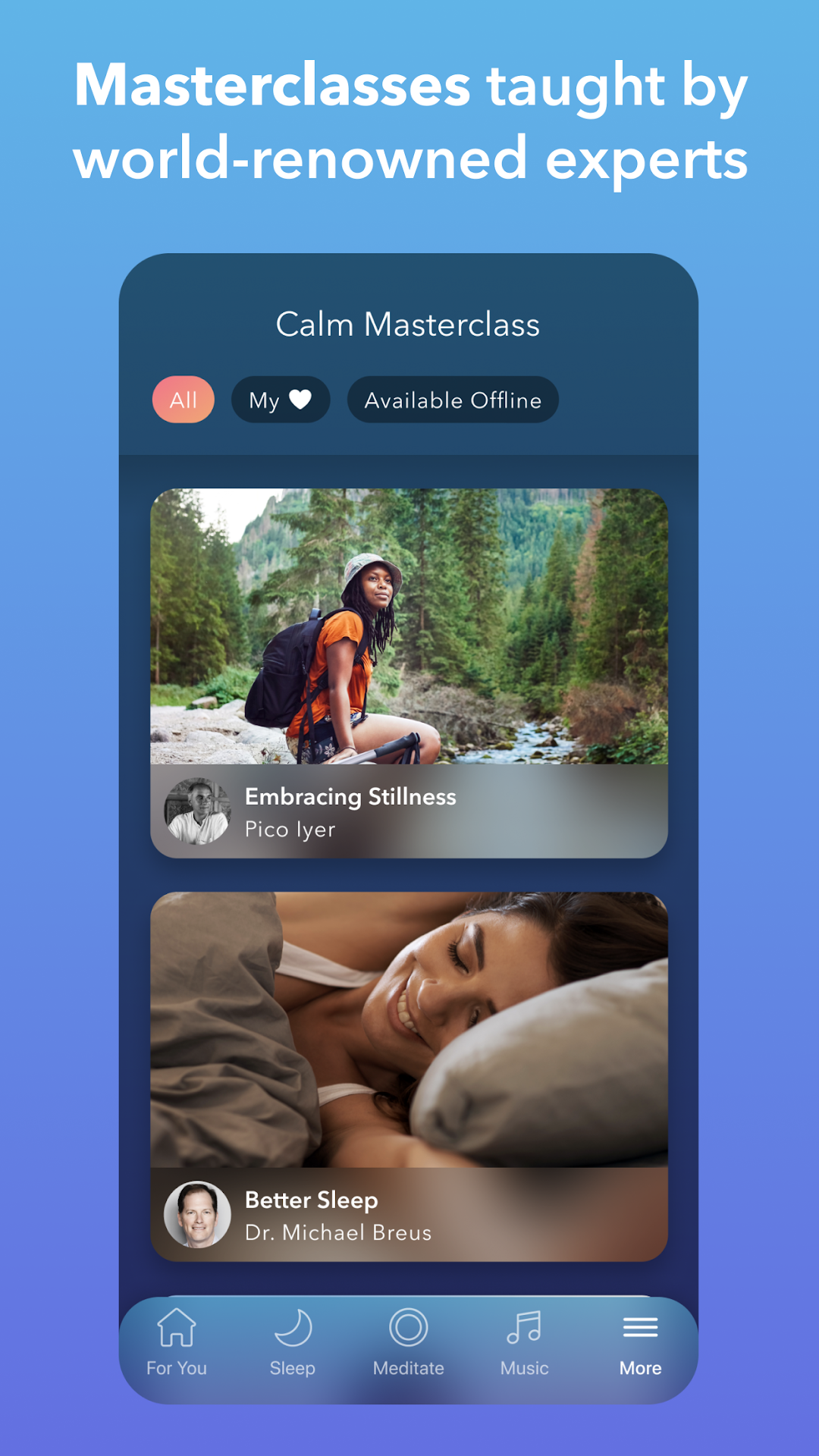Calm - Sleep, Meditate, Relax mod apk screenshot 7