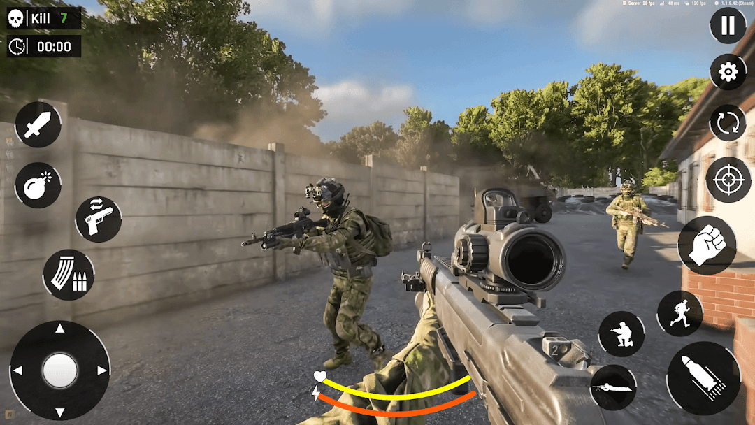 Gun Strike Offline Shooting 3D mod apk screenshot 4