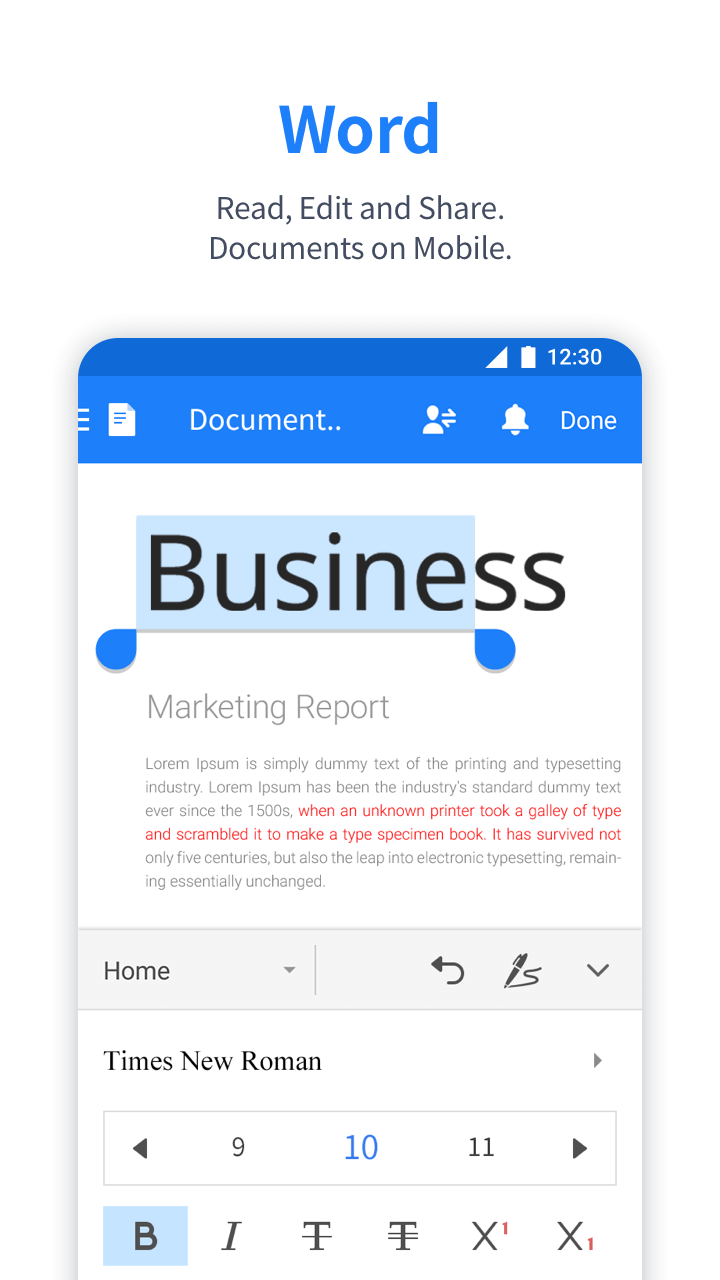 Polaris Office: Edit&View, PDF mod apk screenshot 4