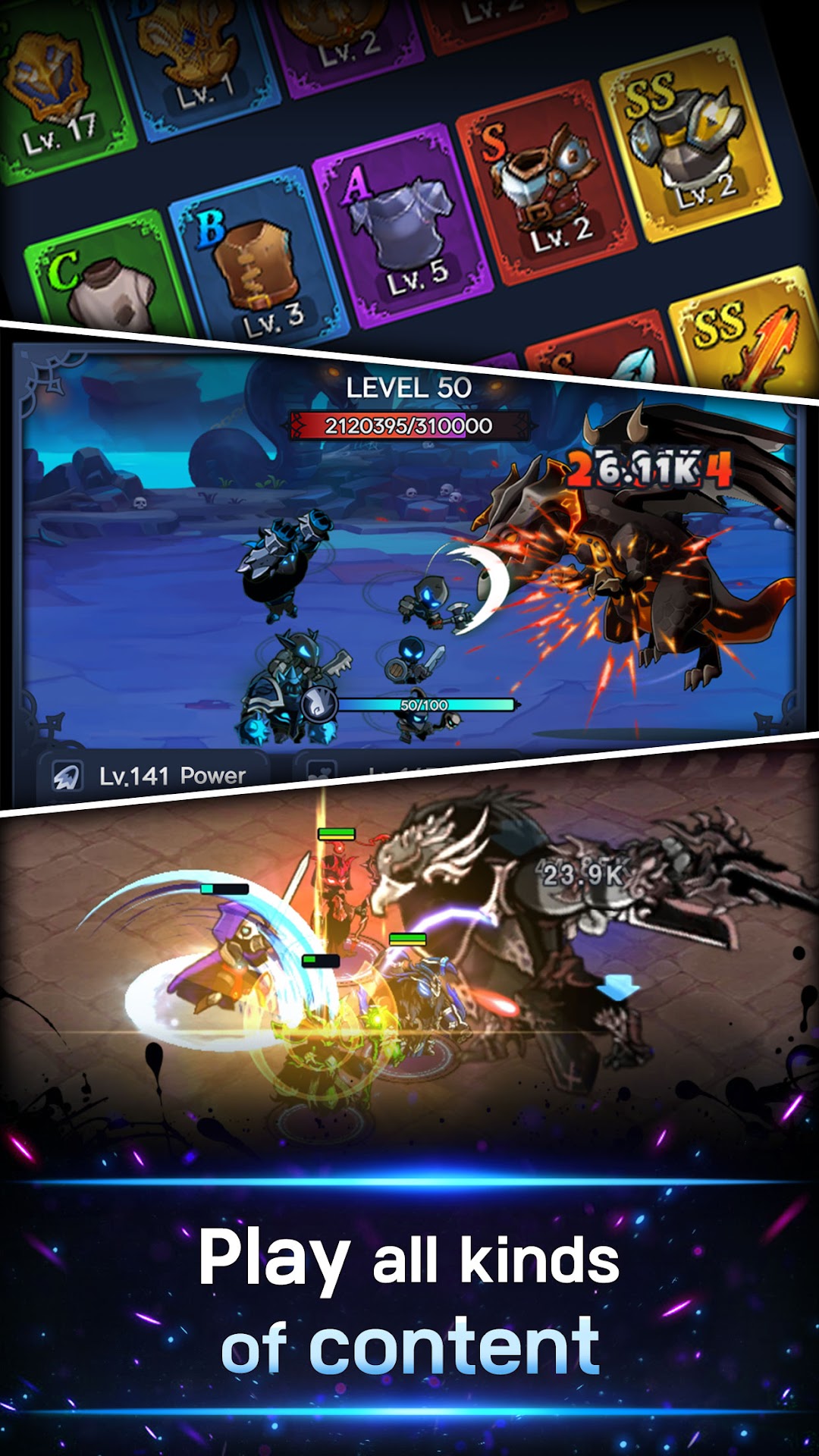 Shadow Knights : Idle RPG mod apk screenshot 5