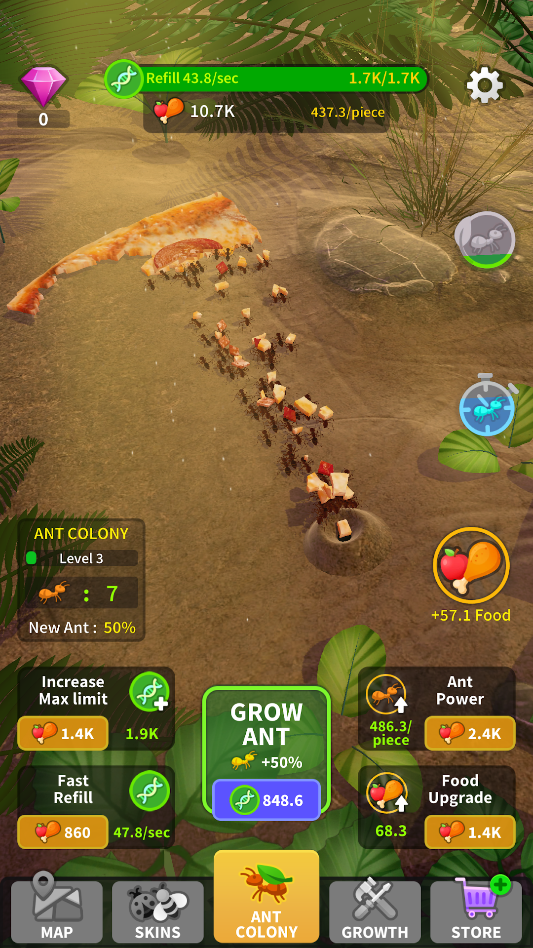 Little Ant Colony - Idle Game mod apk screenshot 3