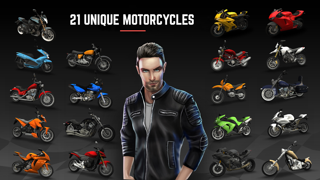 Racing Fever: Moto mod apk screenshot 2