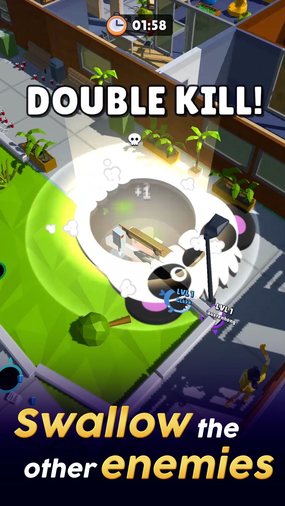 Hole.io mod apk screenshot 6