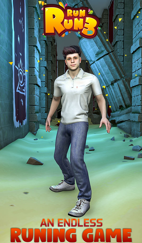 Run Run 3D 3 mod apk screenshot 1