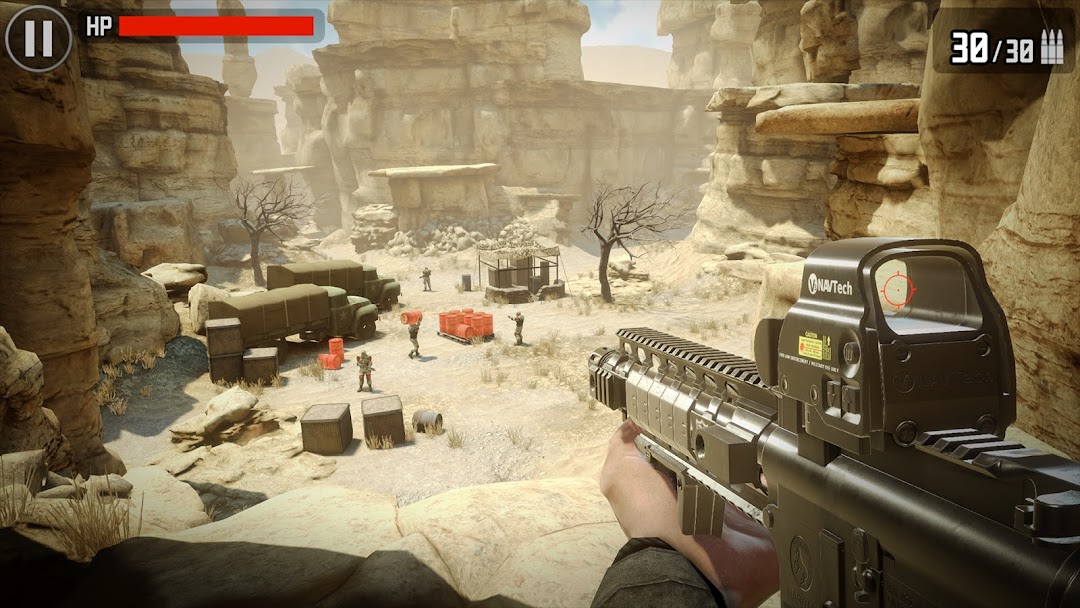 Zombie Sniper War 3 - Fire FPS mod apk screenshot 1