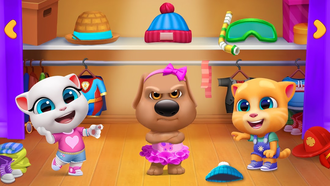 My Talking Tom Friends mod apk screenshot 7