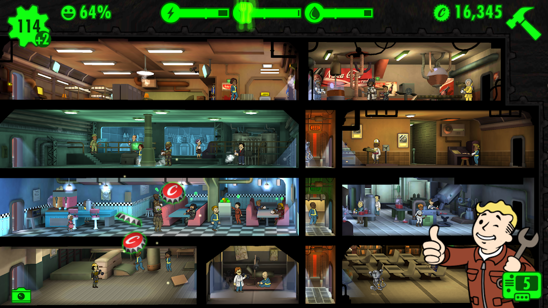Fallout Shelter mod apk screenshot 8