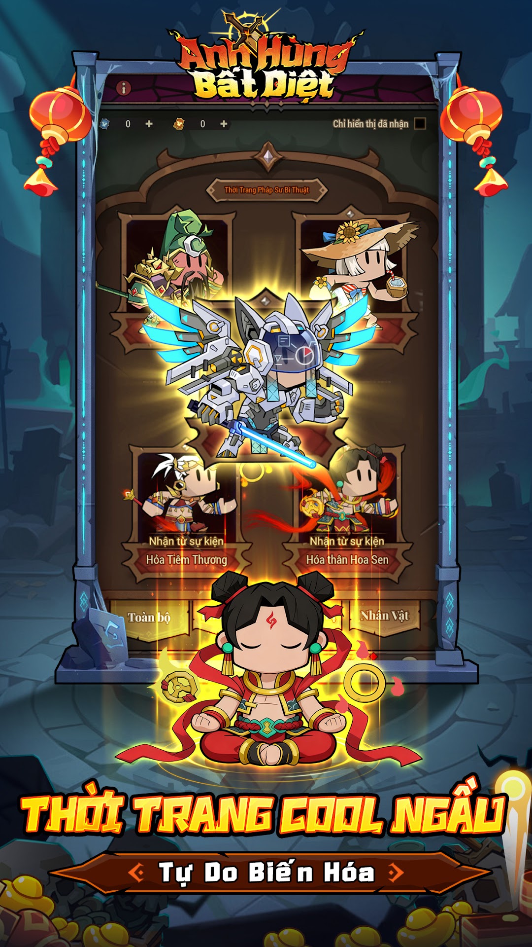 Anh Hùng Bất Diệt mod apk screenshot 7