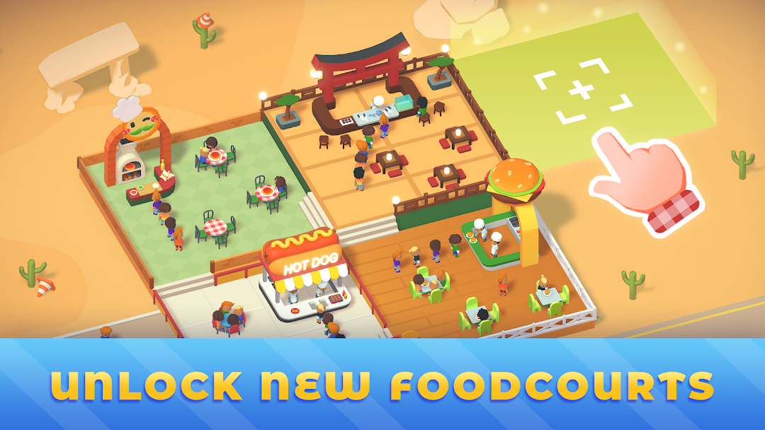 Idle Food Park Tycoon mod apk screenshot 7