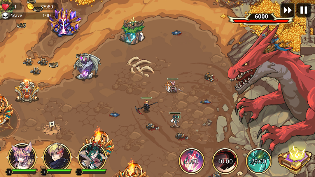 Kingdom War: Tower Defense TD mod apk screenshot 3