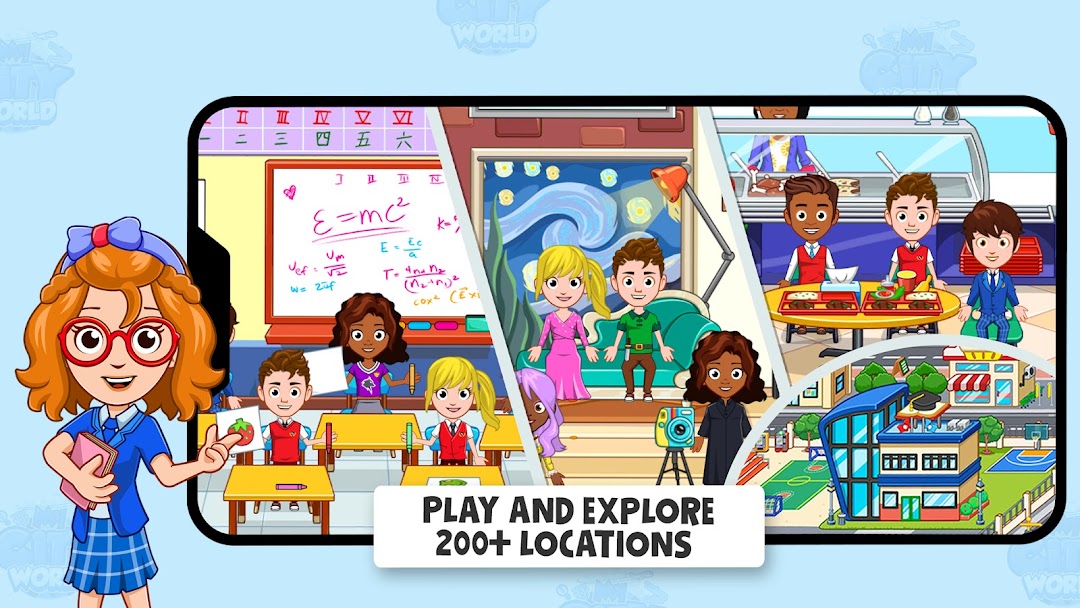 My Town World - Mega Doll City mod apk screenshot 5