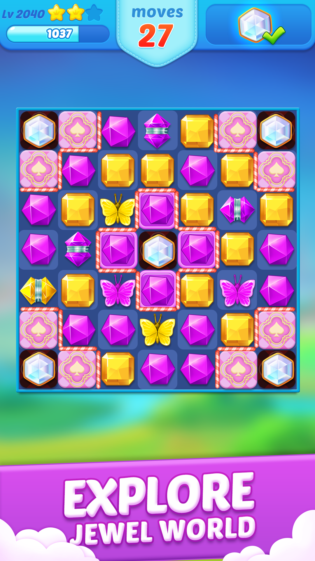 Jewel Crush™ - Match 3 Legend mod apk screenshot 4