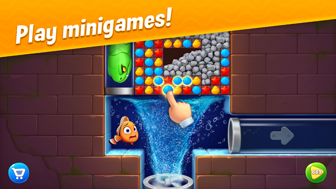 Fishdom mod apk screenshot 1