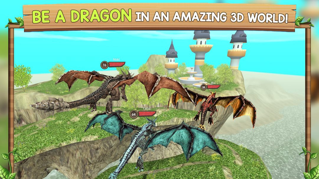 Dragon Sim Online: Be A Dragon mod apk screenshot 1