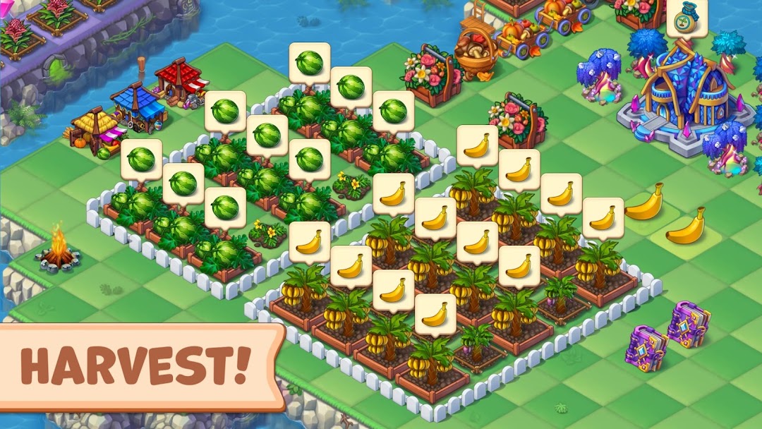 Mergest Kingdom: Merge game mod apk screenshot 6