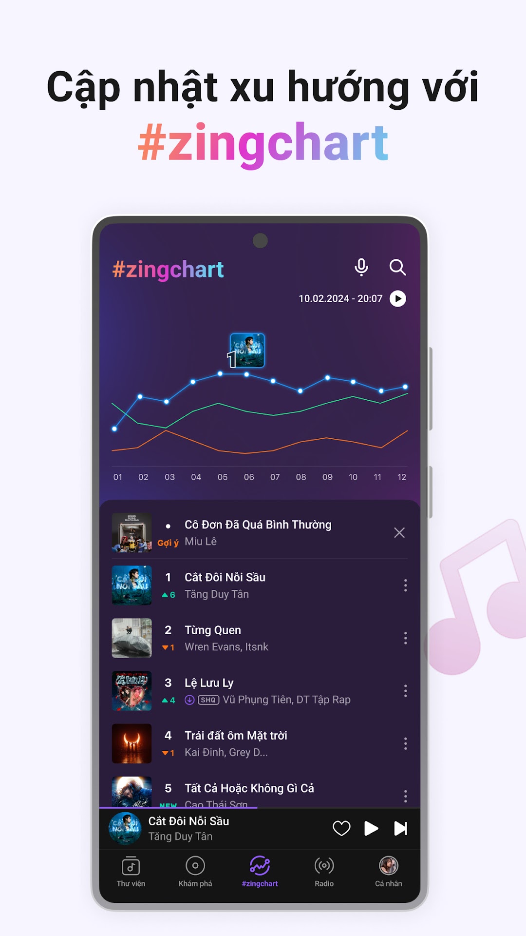Zing MP3 mod apk screenshot 3
