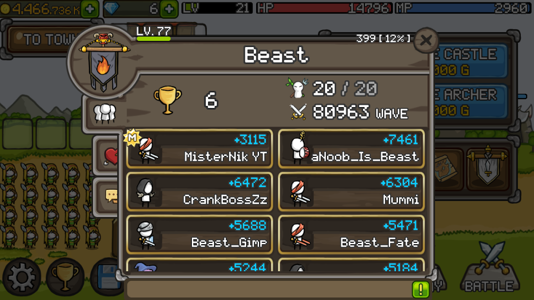 Grow Castle - Tower Defense mod apk screenshot 4