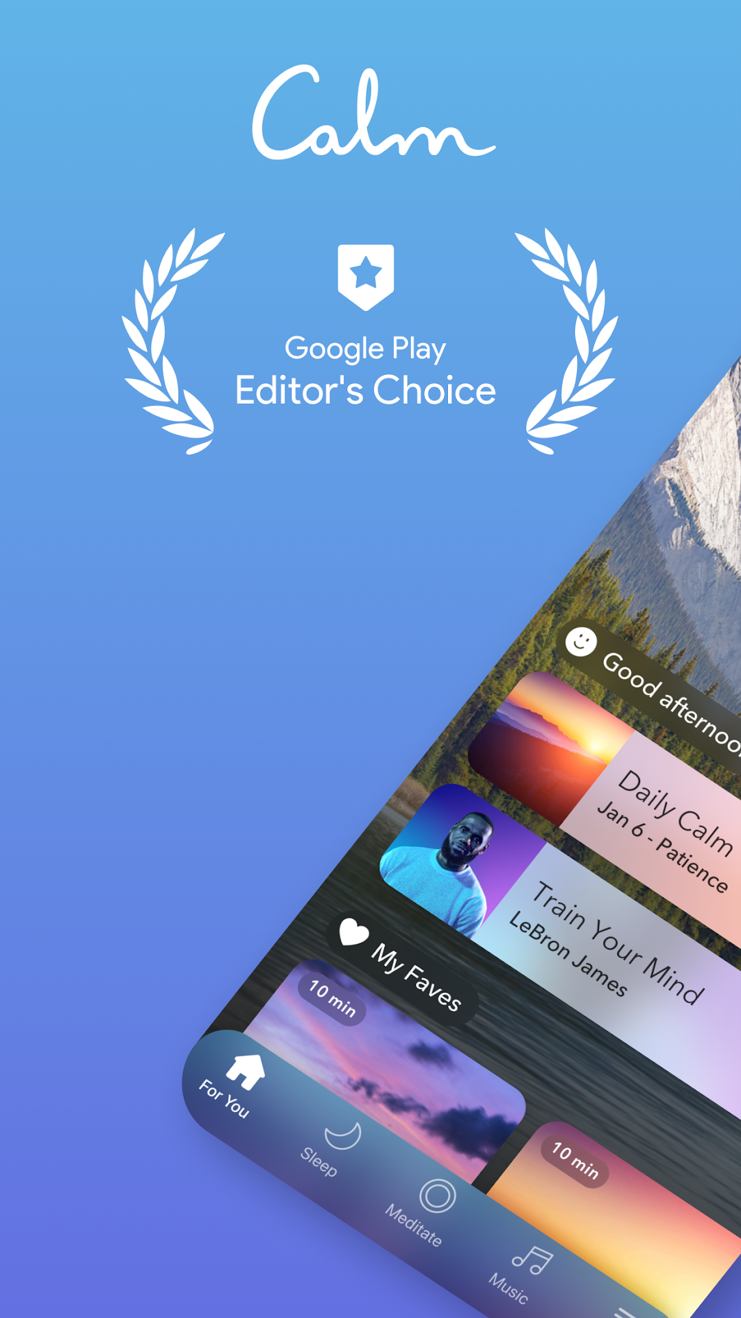 Calm - Sleep, Meditate, Relax mod apk screenshot 1