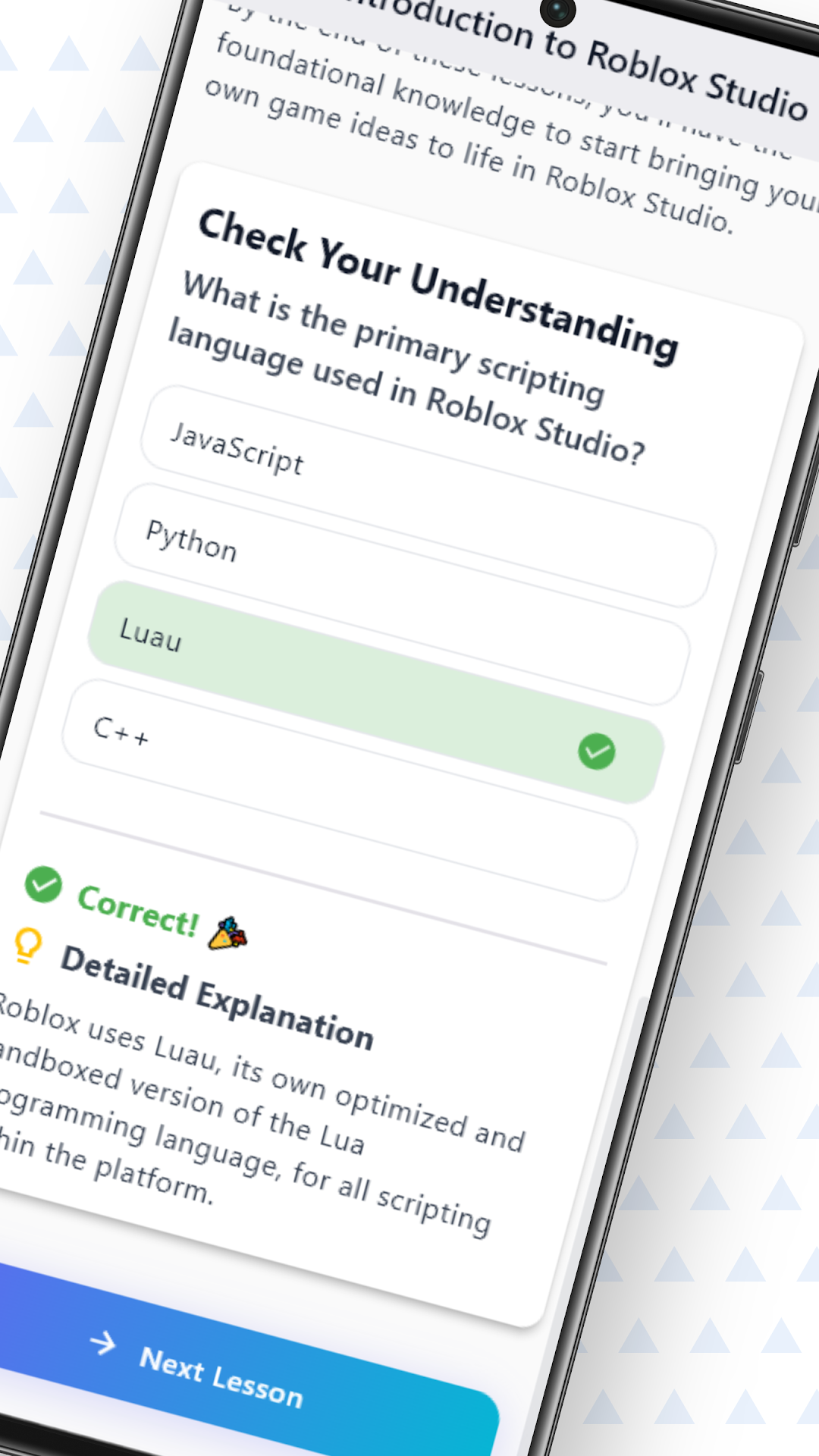 Roblox Studio - Coding Lesson mod apk screenshot 2