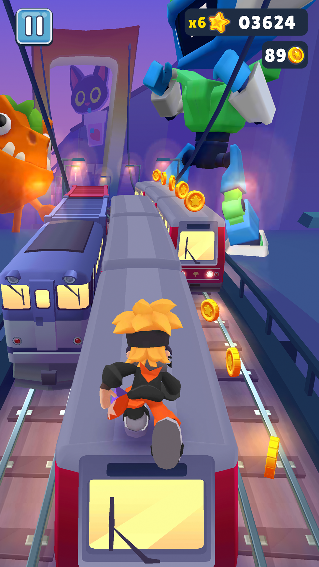 Subway Surfers mod apk screenshot 3