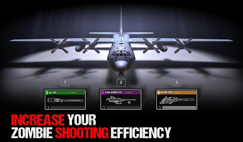 Zombie Gunship Survival: AC130 mod apk screenshot 7