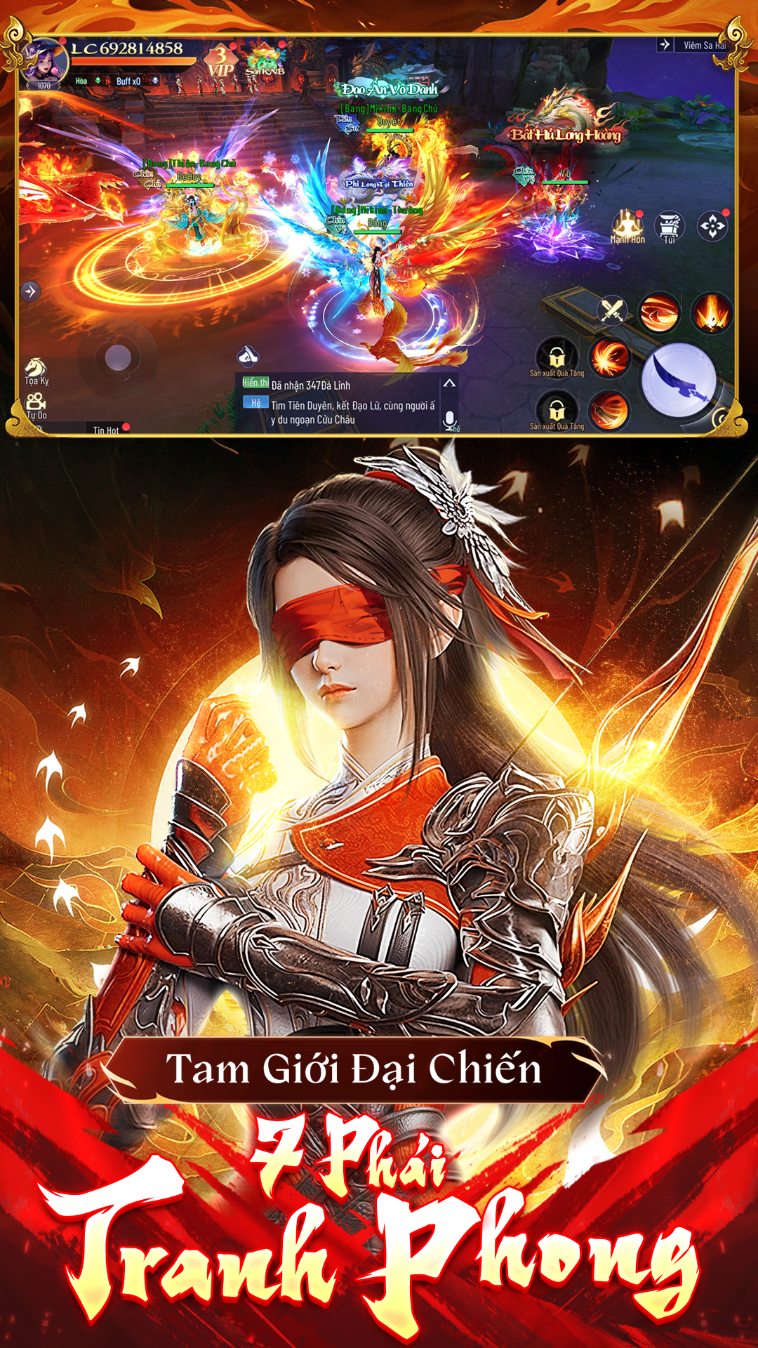 Chiến Hỏa Tam Giới mod apk screenshot 6