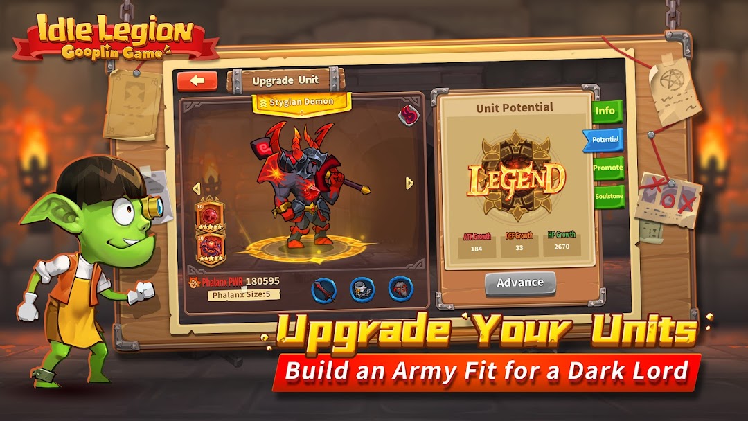 Idle Legion：Legendary War mod apk screenshot 4