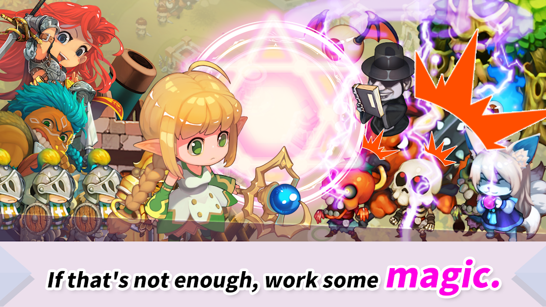 Hero Defense King Plus : TD mod apk screenshot 4